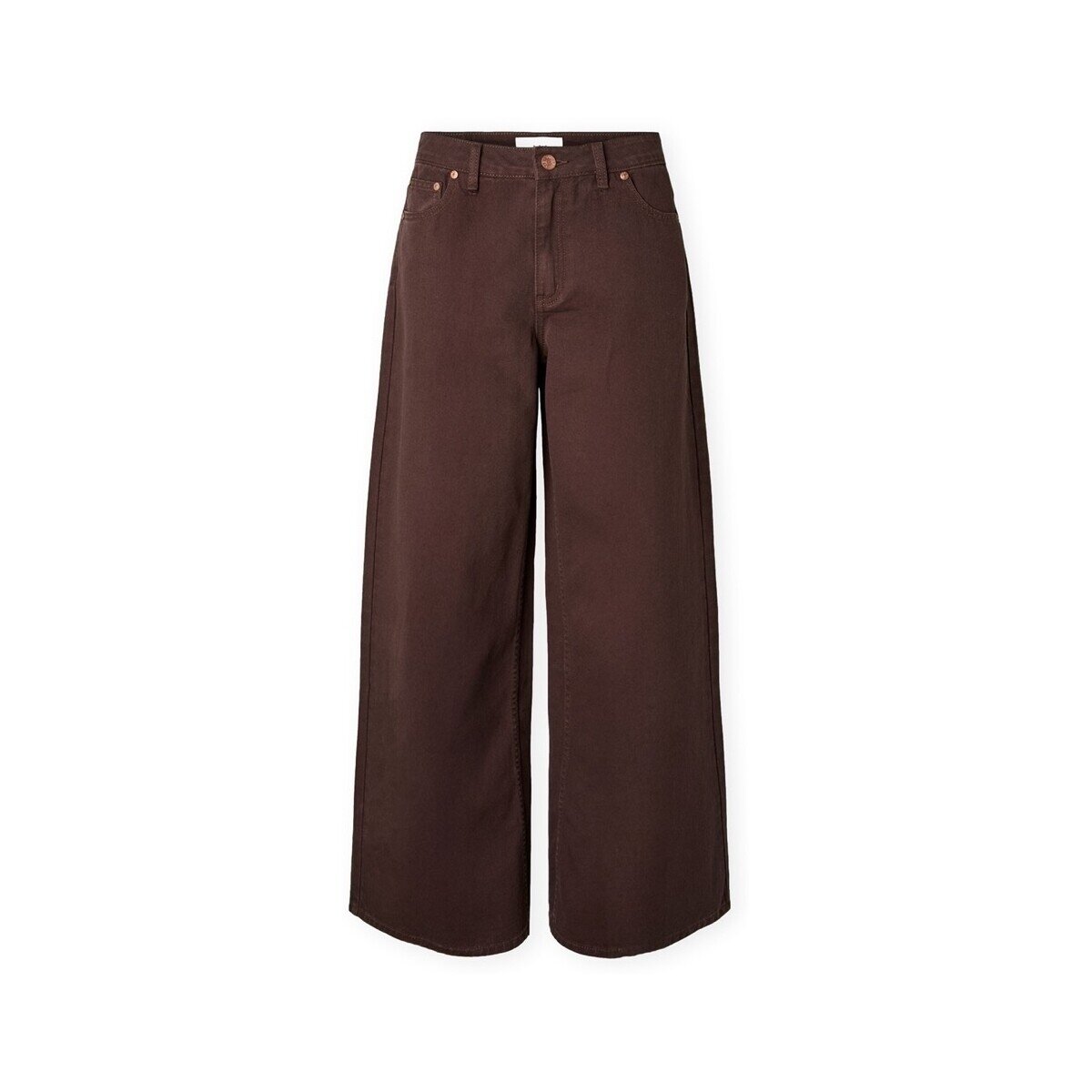 Y.a.s Îmbracaminte YAS Elsie Wide Trousers - Coffee Bean