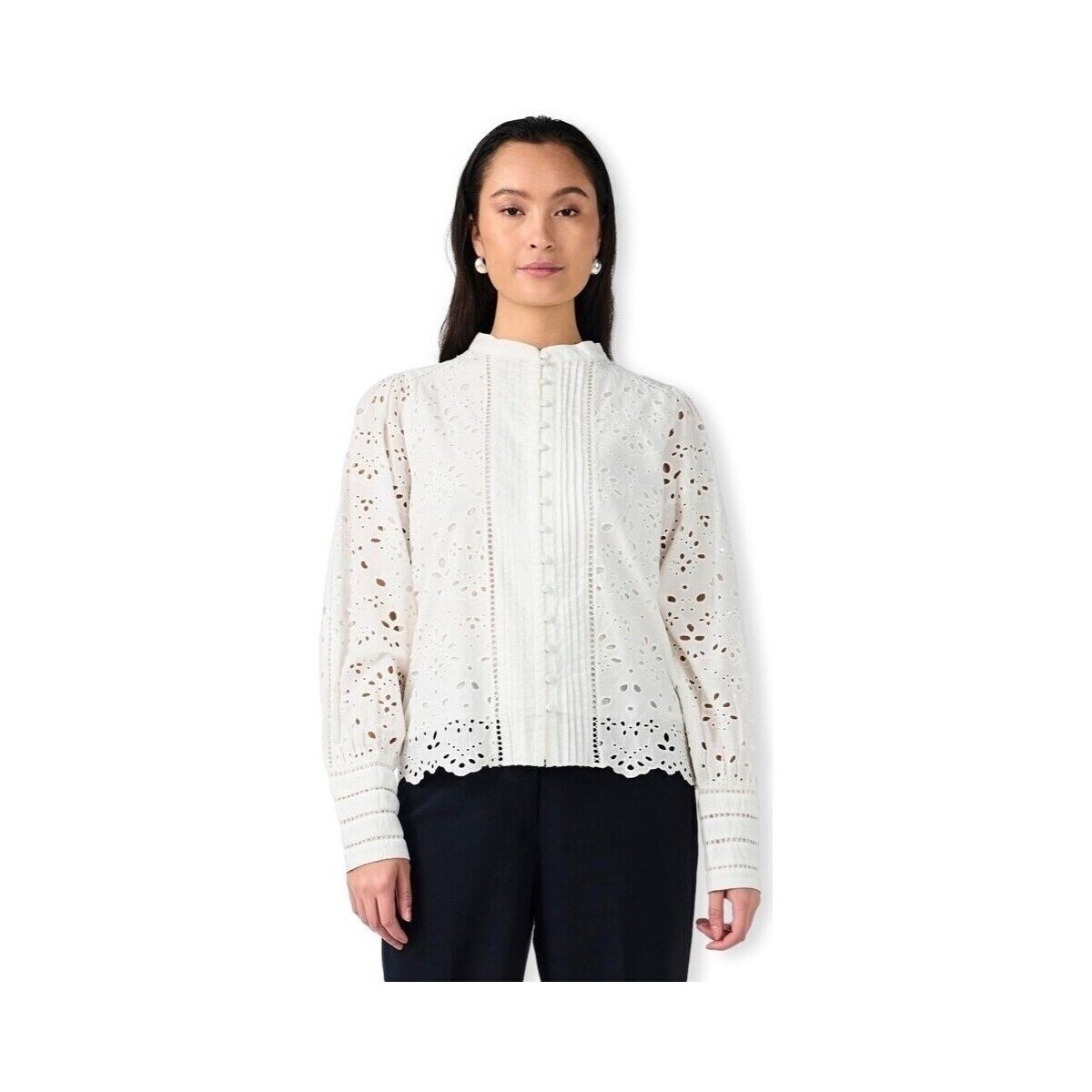 Y.a.s Îmbracaminte YAS Noos Alessia Shirt L/S - Star White