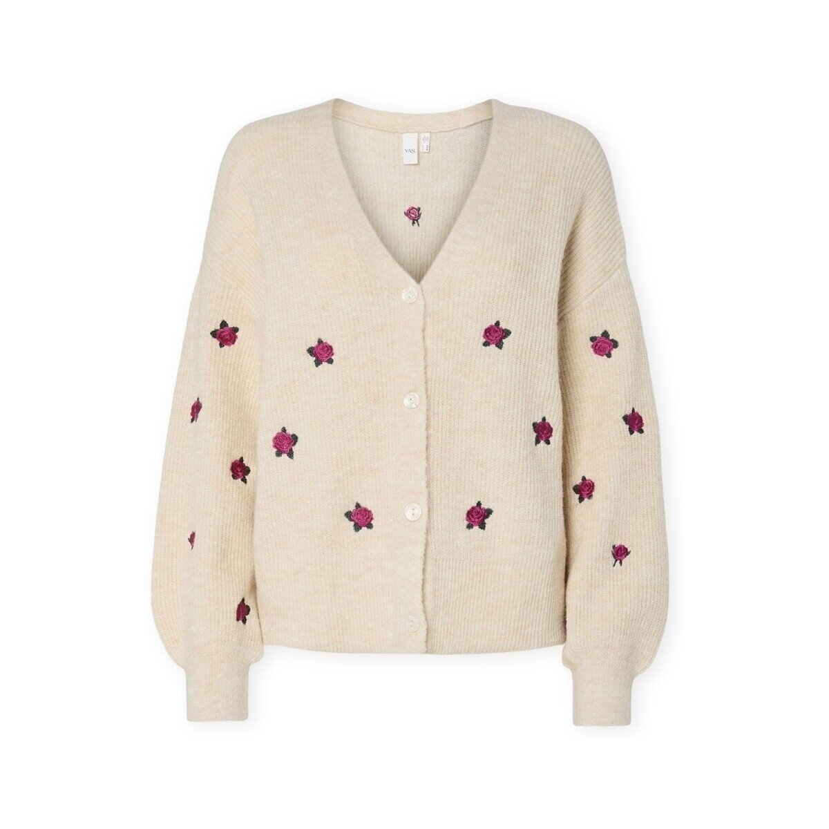 Y.a.s Îmbracaminte YAS Noos Fleur Cardigan - Birch/Bouquet