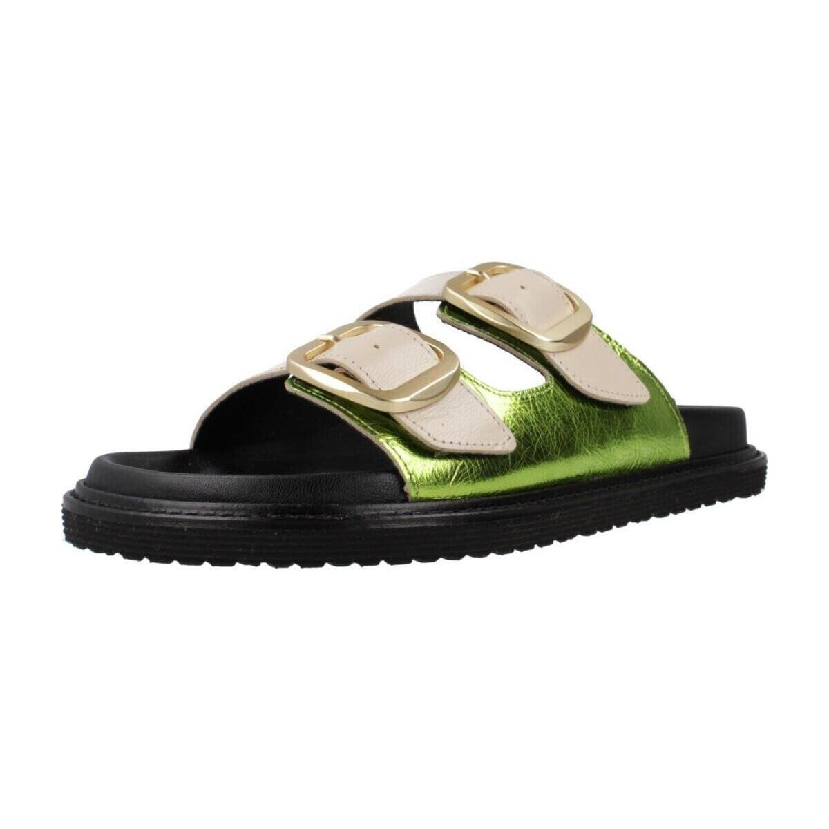 Yellow Pantofi Buckle
