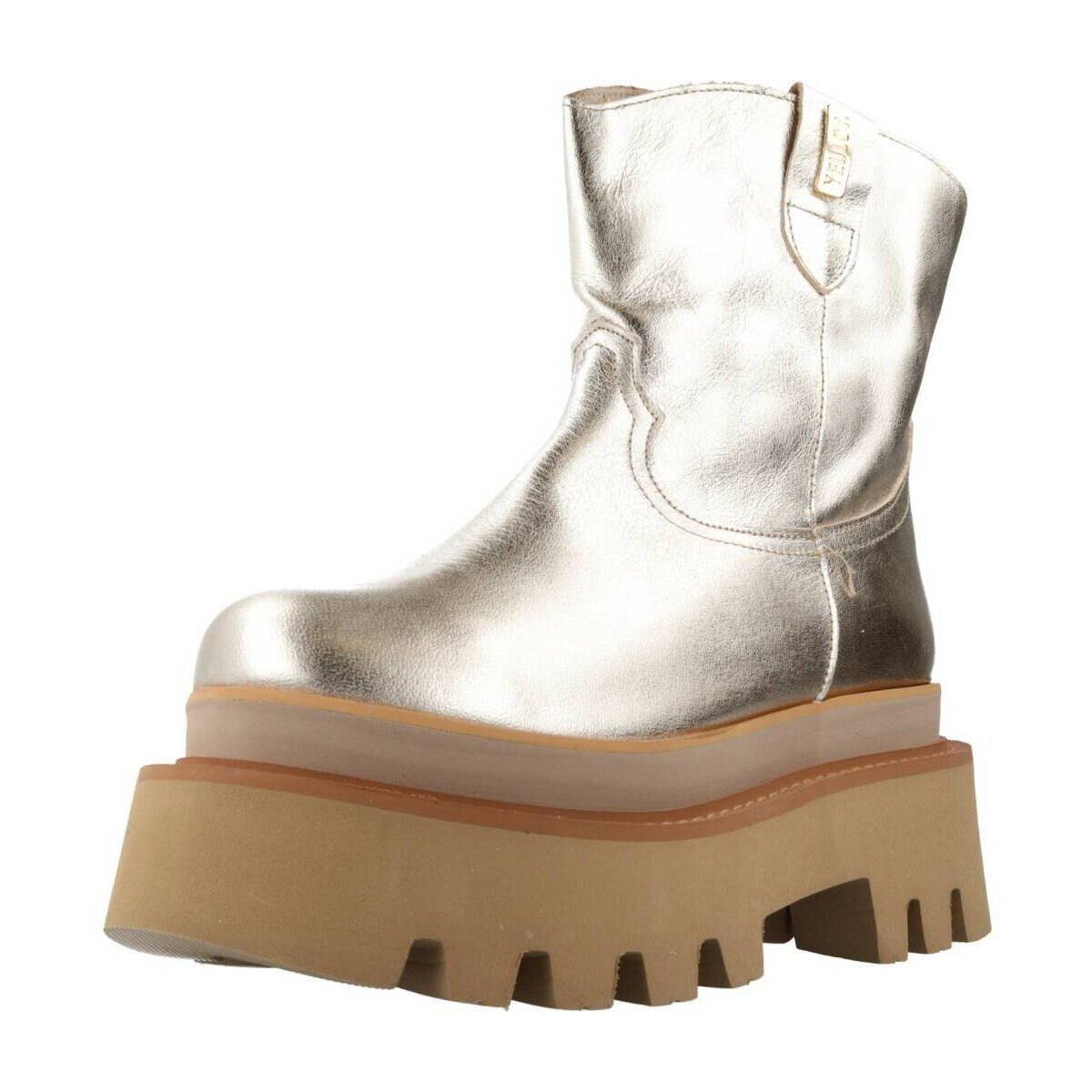 Yellow Pantofi Golden