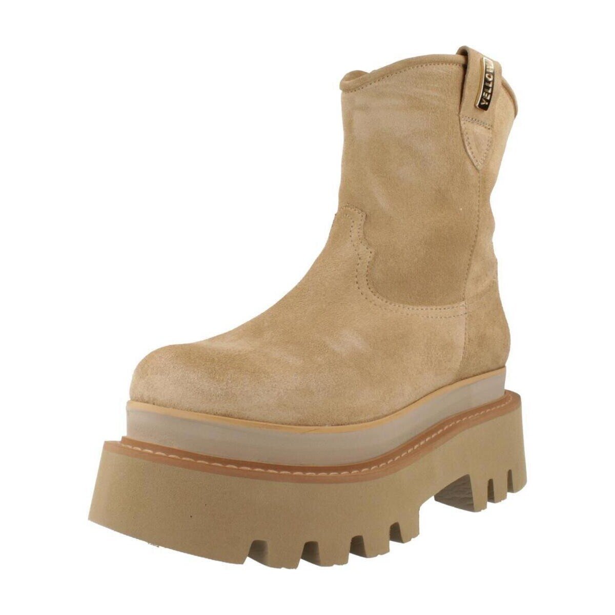 Yellow Pantofi Golden