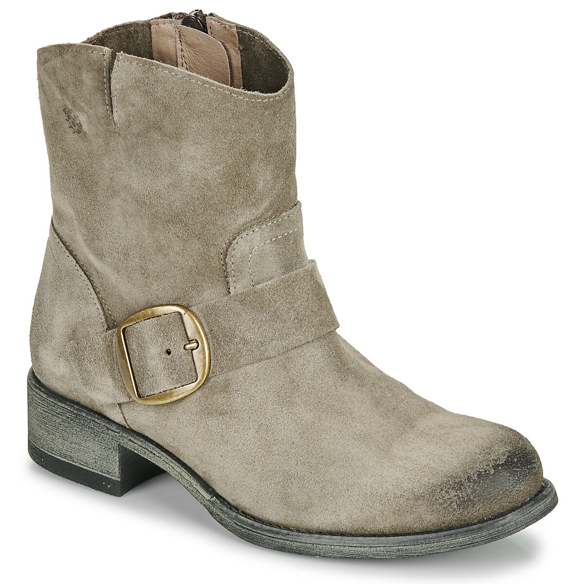 YOKONO Pantofi MONS-001LP-SERRAJE-GRIS