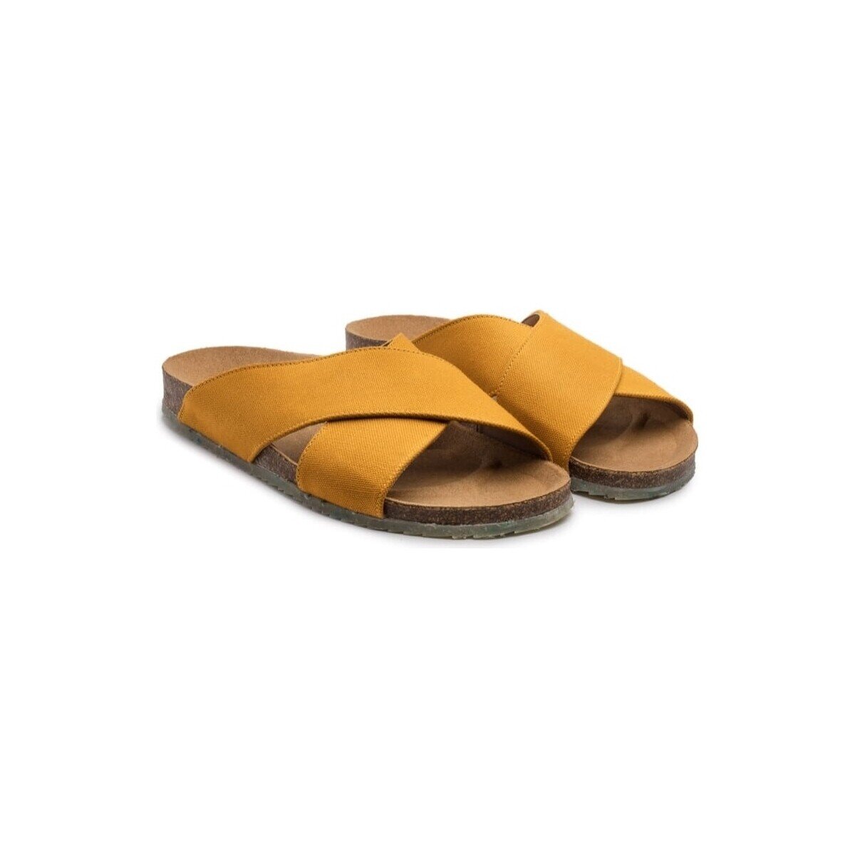 Zouri Pantofi Sun Linen - Mustard