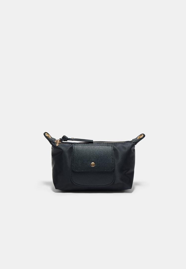 Stradivarius Geantă Mini Combinată Negru Os