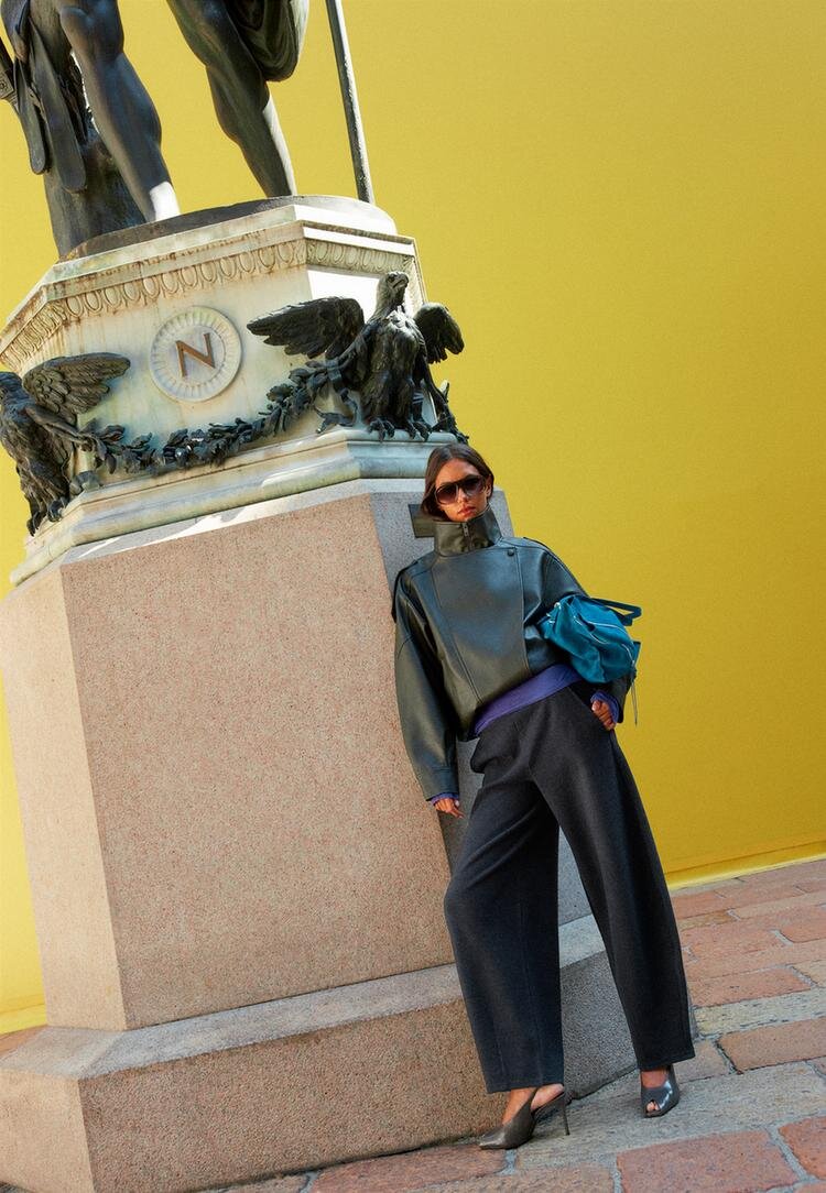 Stradivarius Pantaloni Jogger Barrel Fini La Atingere Gri Închis Xxs