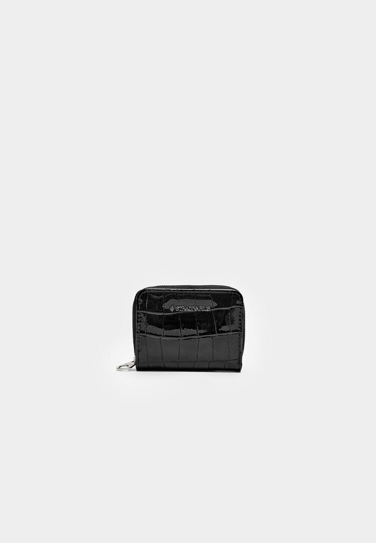 Stradivarius Portofel Dreptunghiular Negru Os