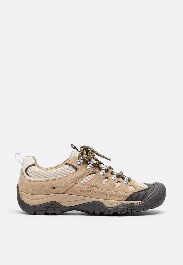 Stradivarius S008 Pantofi Sport Track Bej 39