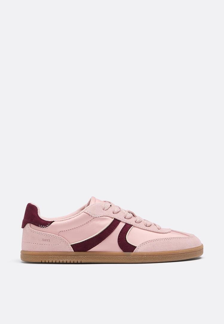 Stradivarius S011 Pantofi Sport Retro De Bază Roz 37