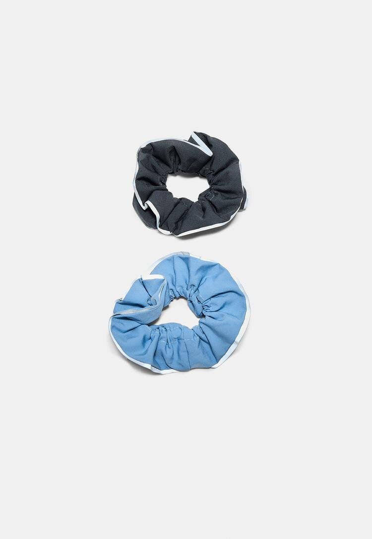 Stradivarius Set 2 Elastice De Păr Sport Gri Os